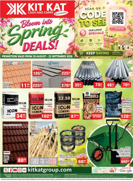 KitKat Cash and Carry catalogue in  | Hardware 2026 | 2026-08-20T00:00:00.000Z - 2026-09-23T00:00:00.000Z