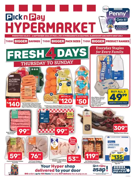 Pick n Pay Liquor catalogue | Hypermarket Fresh Specials | 2026-09-03T00:00:00.000Z - 2026-09-06T00:00:00.000Z