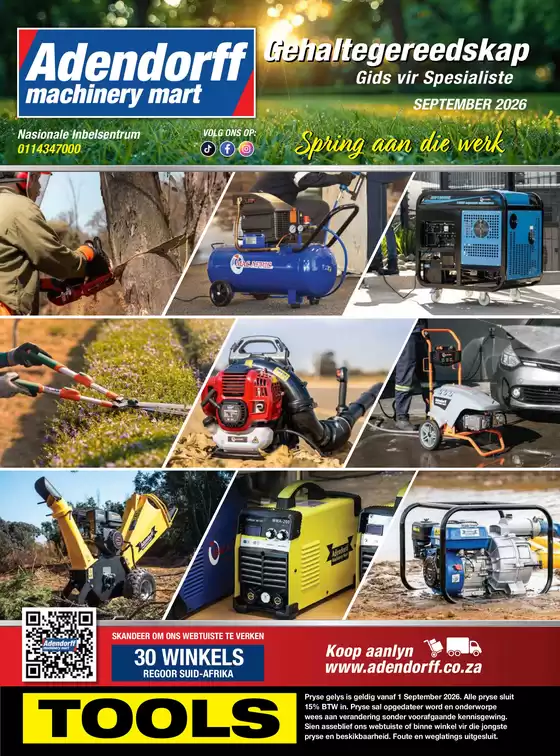 Adendorff Machinery Mart catalogue in Vuwani | Spring Adendorff 2nd ed 2026 afr online | 2026-09-03T00:00:00.000Z - 2026-09-17T00:00:00.000Z