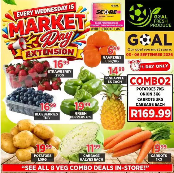 Goal Supermarket catalogue | Exclusive deals and bargains | 2026-09-03T00:00:00.000Z - 2026-09-06T00:00:00.000Z
