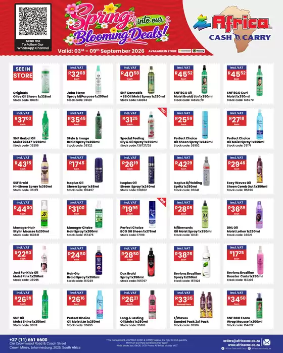 Africa Cash & Carry catalogue | Weekly Promo | 2026-09-03T00:00:00.000Z - 2026-09-09T00:00:00.000Z