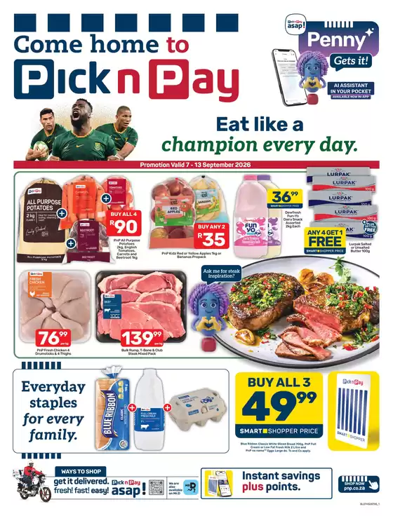 Pick n Pay catalogue in Pretoria | Pick n Pay Weekly Specials | 2026-09-07T00:00:00.000Z - 2026-09-13T00:00:00.000Z
