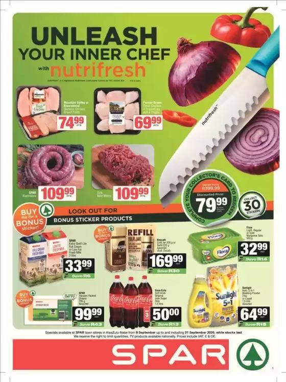 Spar catalogue | Discounts and promotions | 2026-09-08T00:00:00.000Z - 2026-09-21T00:00:00.000Z