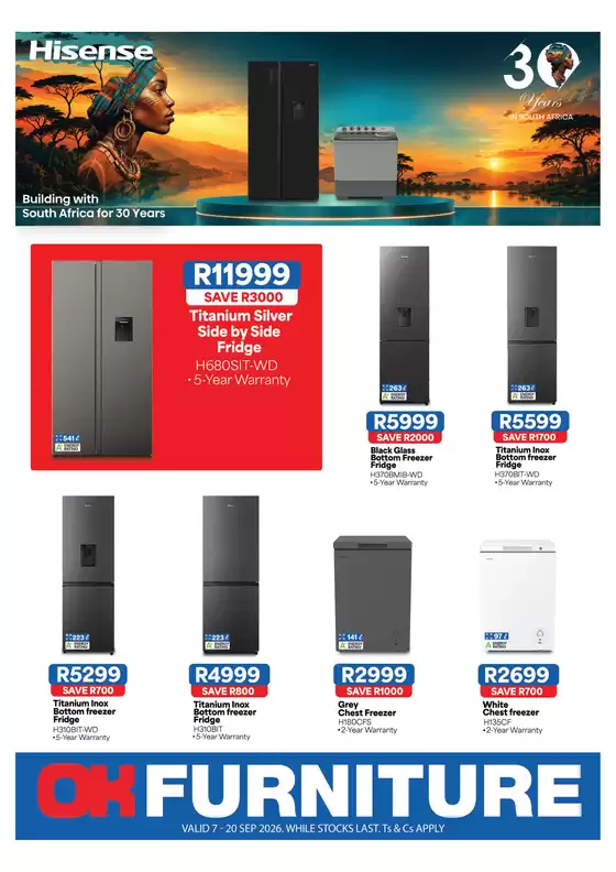 OK Furniture catalogue in Camperdown | Wide range of offers | 2026-09-07T00:00:00.000Z - 2026-09-20T00:00:00.000Z