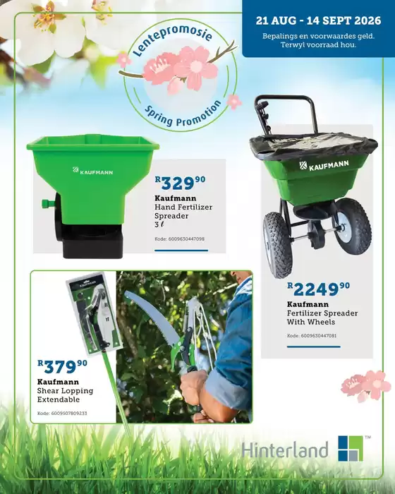 Hinterland catalogue | Spring Promotion | 2026-09-09T00:00:00.000Z - 2026-09-14T00:00:00.000Z