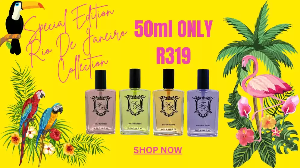 Fragrance Boutique catalogue | Special Edition Rio De Janeiro Collection | 2026-09-09T00:00:00.000Z - 2026-09-23T00:00:00.000Z