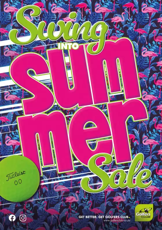 The Golfers Club catalogue | Swing Into Summer Sale | 2026-09-09T00:00:00.000Z - 2026-09-30T00:00:00.000Z