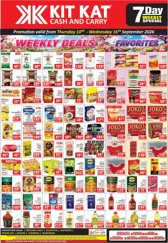 KitKat Cash and Carry catalogue in Burgersfort | Kit Kat 7 Day Promotion | 2026-09-10T00:00:00.000Z - 2026-09-16T00:00:00.000Z