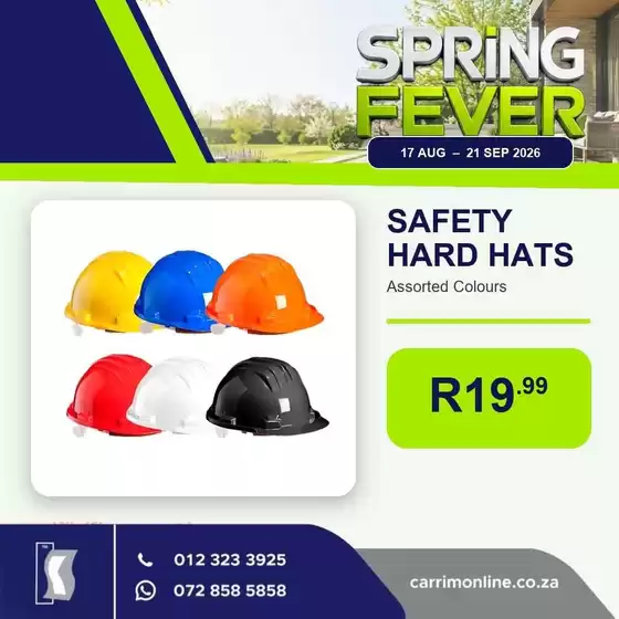 K Carrim catalogue in Klerksdorp | Current special promotions | 2026-08-17T00:00:00.000Z - 2026-09-21T00:00:00.000Z