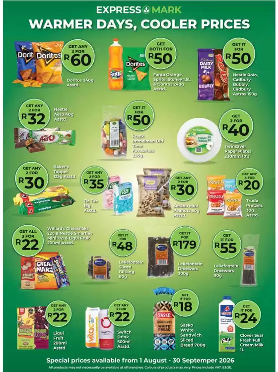 Agrimark catalogue | Agrimark weekly specials | 2026-08-01T00:00:00.000Z - 2026-09-30T00:00:00.000Z