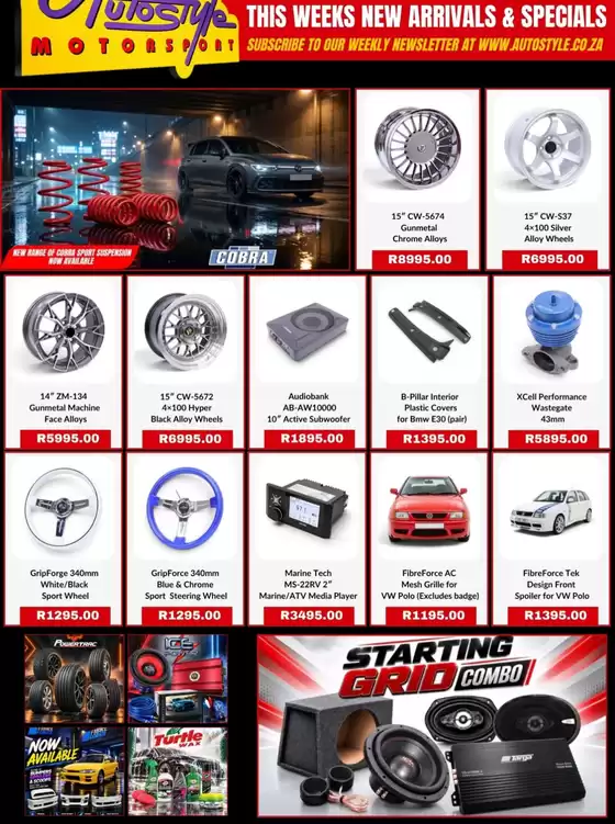 Autostyle catalogue | This Weeks New Arrivals & Specials | 2026-09-14T00:00:00.000Z - 2026-09-20T00:00:00.000Z