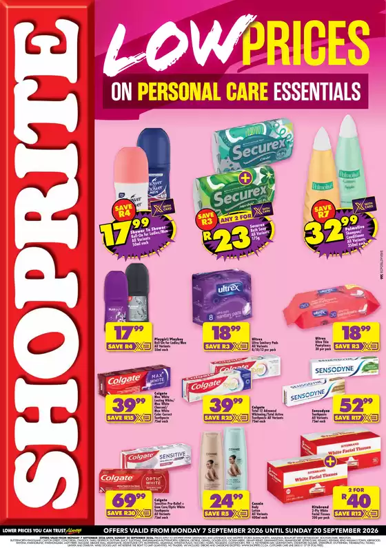 Shoprite catalogue in Kwadwesi | Shoprite weekly specials | 2026-09-06T00:00:00.000Z - 2026-09-20T00:00:00.000Z