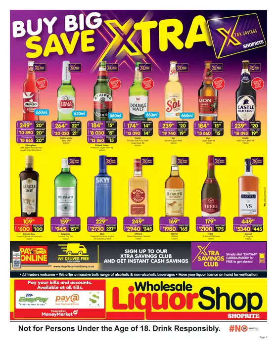 Shoprite catalogue | Top offers for all bargain hunters | 2026-09-06T00:00:00.000Z - 2026-09-20T00:00:00.000Z