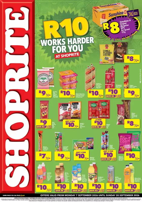 Shoprite catalogue | Shoprite R10 Low Price Bonanza Eastern Cape 7 September - 20 September | 2026-09-06T00:00:00.000Z - 2026-09-20T00:00:00.000Z