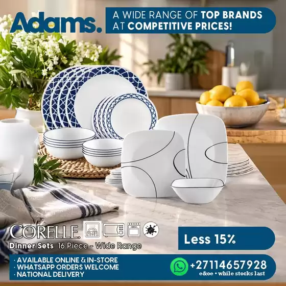 Adams Discount Centre catalogue | Adams Discount Centre Promo | 2026-09-14T00:00:00.000Z - 2026-09-28T00:00:00.000Z