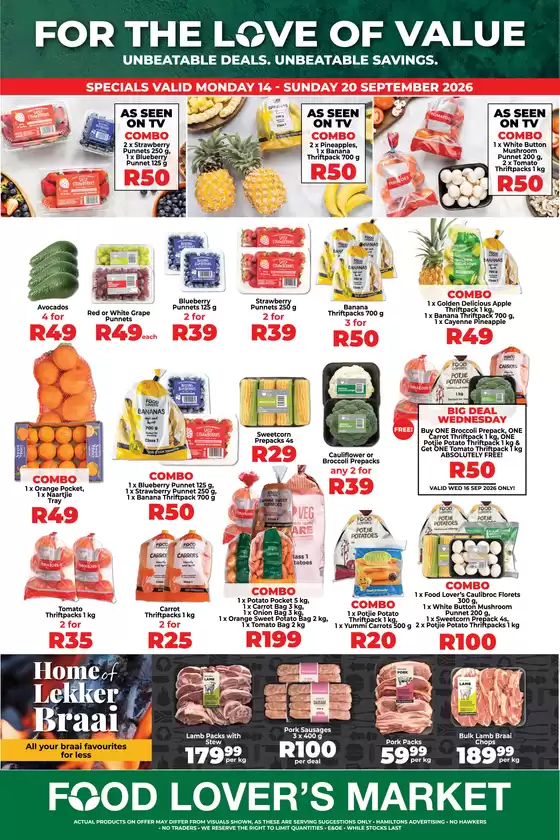 Food Lover's Market catalogue | William Moffet - 14 - 20 September 2026 | 2026-09-13T00:00:00.000Z - 2026-09-20T00:00:00.000Z