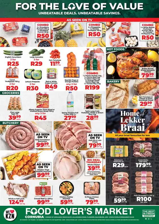 Food Lover's Market catalogue | Cornubia - 14 - 20 September 2026 | 2026-09-13T00:00:00.000Z - 2026-09-20T00:00:00.000Z