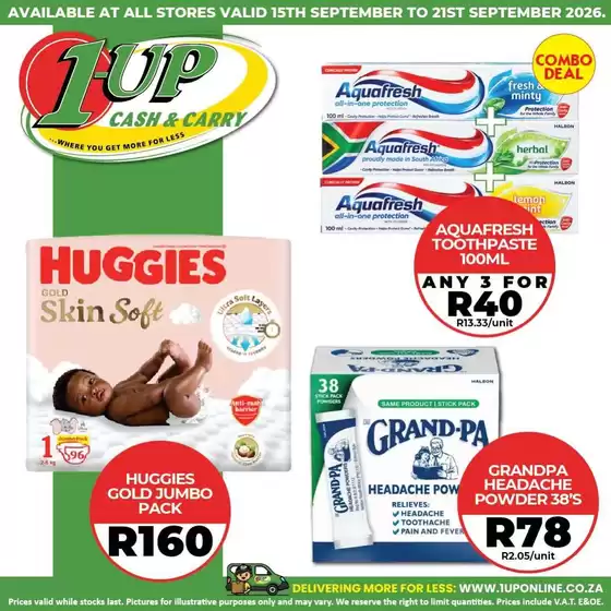1UP catalogue | Discover attractive offers | 2026-09-15T00:00:00.000Z - 2026-09-21T00:00:00.000Z