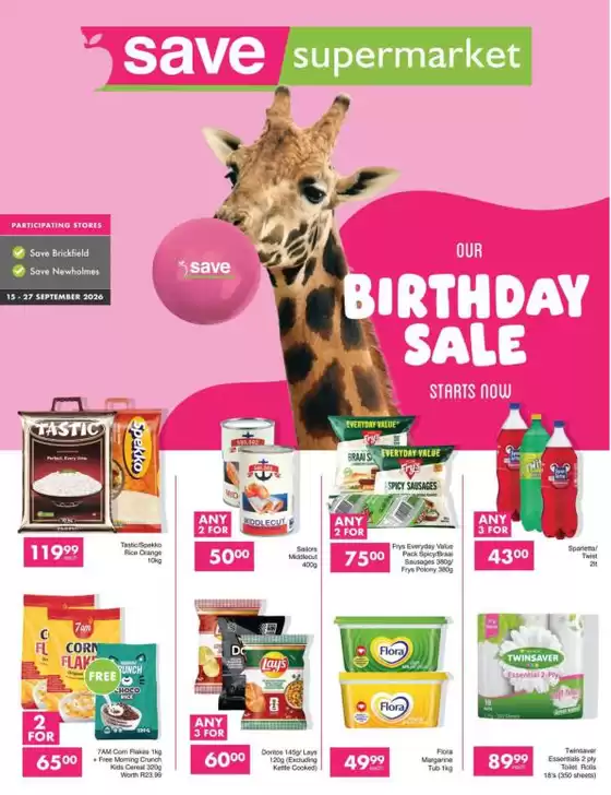 Save catalogue | Discover attractive offers | 2026-09-15T00:00:00.000Z - 2026-09-27T00:00:00.000Z