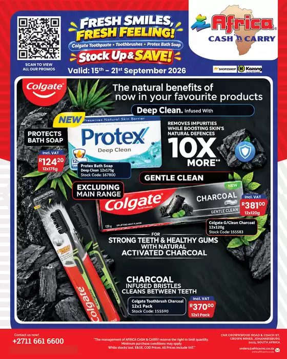 Africa Cash & Carry catalogue | Tuesday Promo | 2026-09-15T00:00:00.000Z - 2026-09-21T00:00:00.000Z