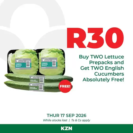 Food Lover's Market catalogue in KwaDukuza | Food Lover's Market weekly specials | 2026-09-16T00:00:00.000Z - 2026-09-17T00:00:00.000Z