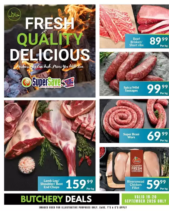 Super Save catalogue in Mutale | Attractive special offers for everyone | 2026-09-18T00:00:00.000Z - 2026-09-20T00:00:00.000Z