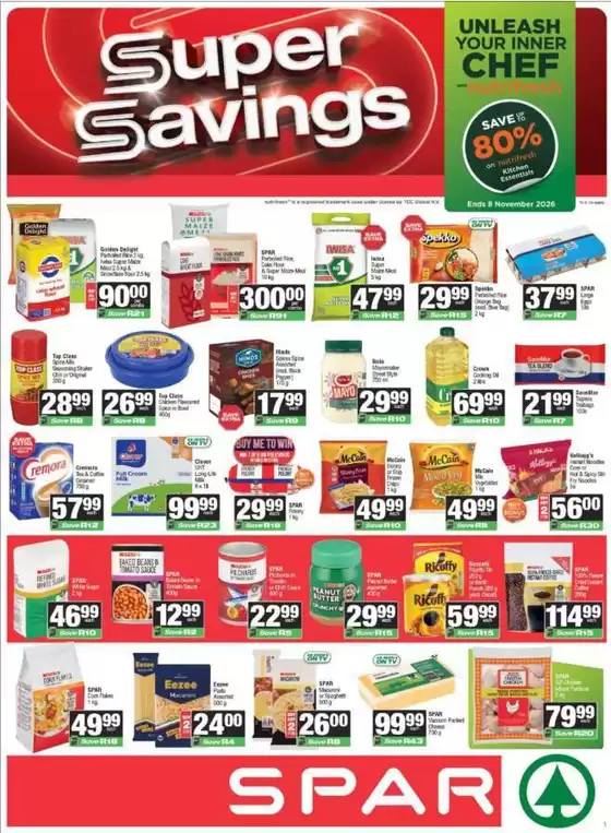 SuperSpar catalogue in Johannesburg | Discounts and promotions | 2026-09-17T00:00:00.000Z - 2026-11-08T00:00:00.000Z