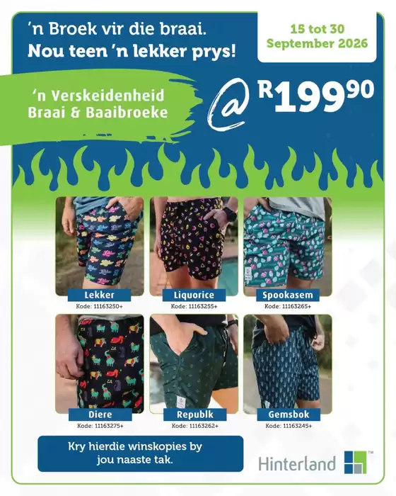 Hinterland catalogue in Kraaifontein | Hinterland Sale | 2026-09-17T00:00:00.000Z - 2026-09-30T00:00:00.000Z