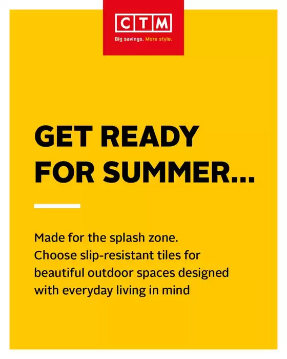 CTM catalogue | Get Ready For Summer... | 2026-09-17T00:00:00.000Z - 2026-09-30T00:00:00.000Z