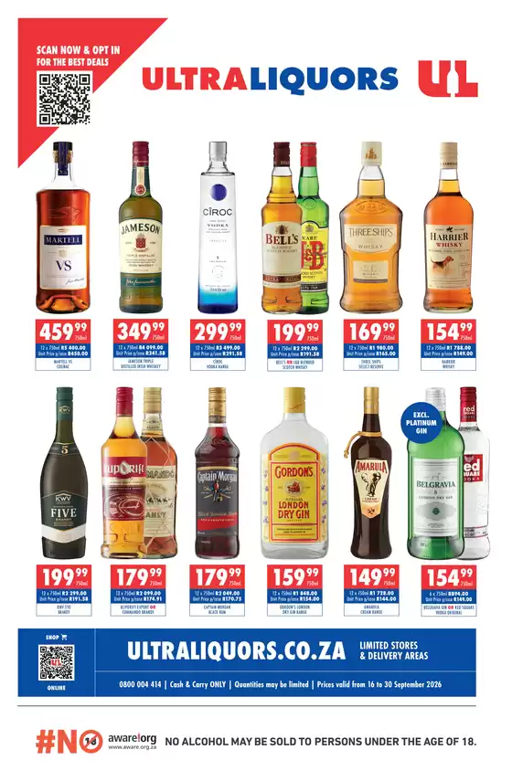 Ultra Liquors catalogue | Ultra Liquors Sale | 2026-09-17T00:00:00.000Z - 2026-09-30T00:00:00.000Z