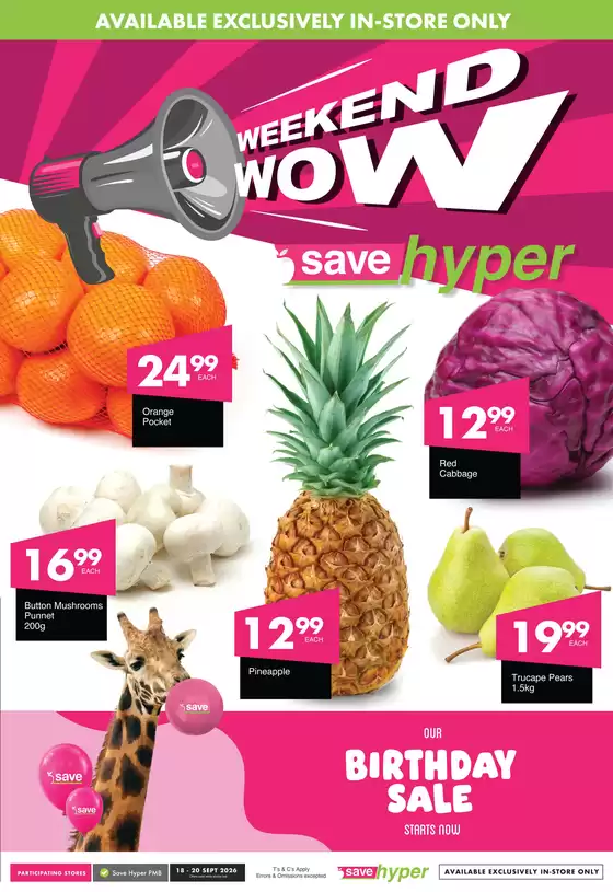 Save Hyper catalogue | Top deals for all customers | 2026-09-18T00:00:00.000Z - 2026-09-20T00:00:00.000Z
