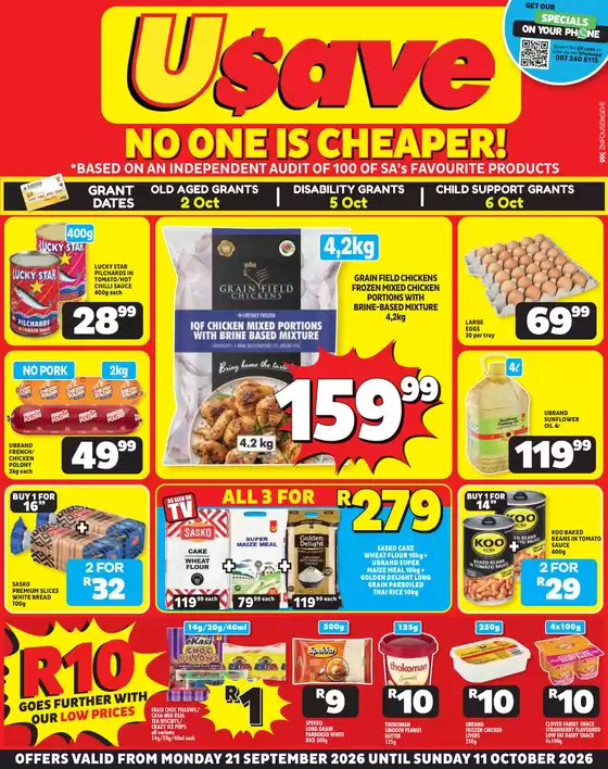 Usave catalogue | Znusavepricesavings21sep11oct2026 | 2026-09-21T00:00:00.000Z - 2026-10-11T00:00:00.000Z