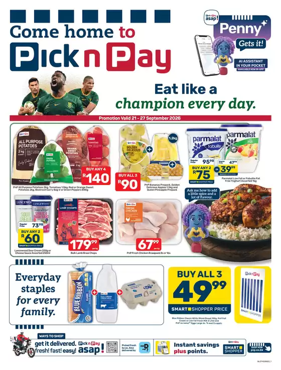 Pick n Pay catalogue in Odendaalsrus | Pick n Pay Weekly Specials | 2026-09-21T00:00:00.000Z - 2026-09-27T00:00:00.000Z