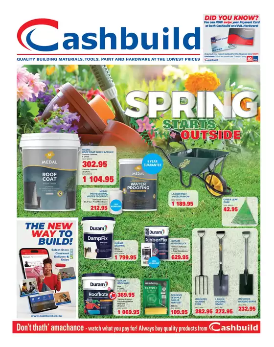 Cashbuild catalogue | Exclusive deals for our customers | 2026-09-21T00:00:00.000Z - 2026-10-05T00:00:00.000Z