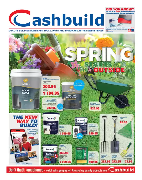 Cashbuild catalogue | Wide range of offers | 2026-09-21T00:00:00.000Z - 2026-10-05T00:00:00.000Z