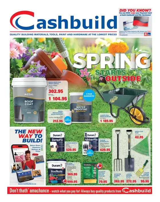 Cashbuild catalogue | Top deals and discounts | 2026-09-21T00:00:00.000Z - 2026-10-05T00:00:00.000Z