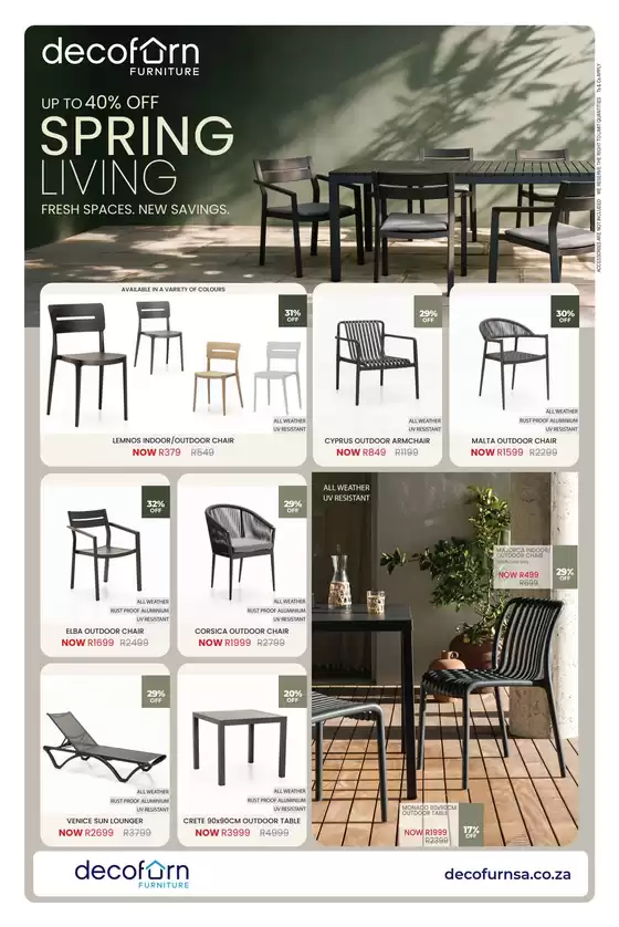 Decofurn catalogue | Decofurn weekly specials | 2026-09-21T00:00:00.000Z - 2026-10-05T00:00:00.000Z
