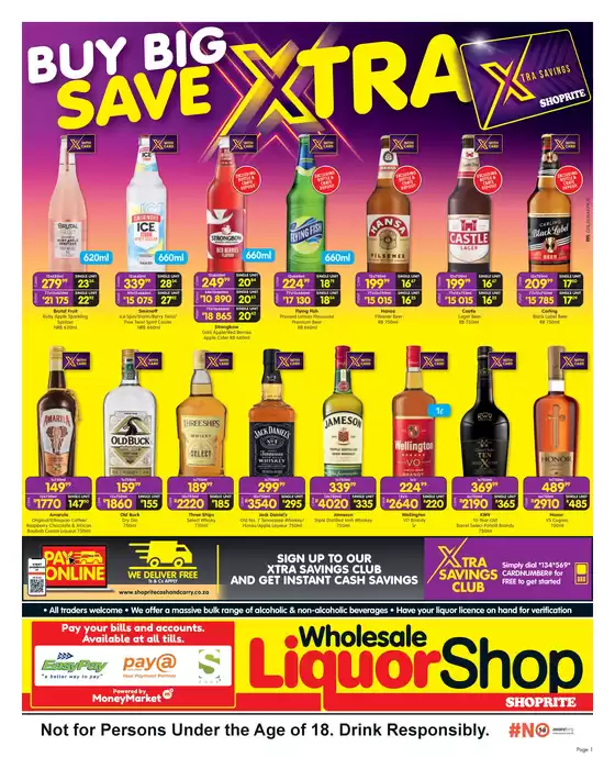 Shoprite LiquorShop catalogue | Shoprite LiquorShop weekly specials | 2026-09-20T00:00:00.000Z - 2026-10-04T00:00:00.000Z