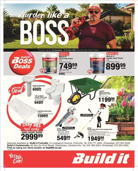 Build It catalogue in Kranshoek | Our best bargains | 2026-09-23T00:00:00.000Z - 2026-10-10T00:00:00.000Z