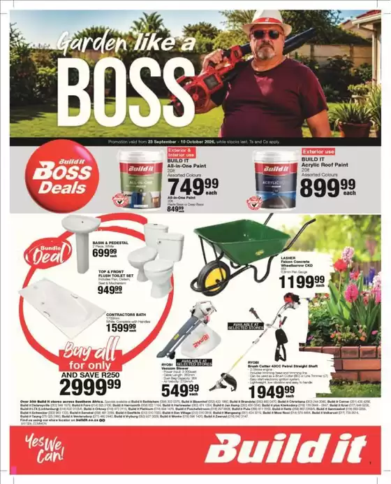 Build It catalogue | Exclusive deals for our customers | 2026-09-23T00:00:00.000Z - 2026-10-10T00:00:00.000Z