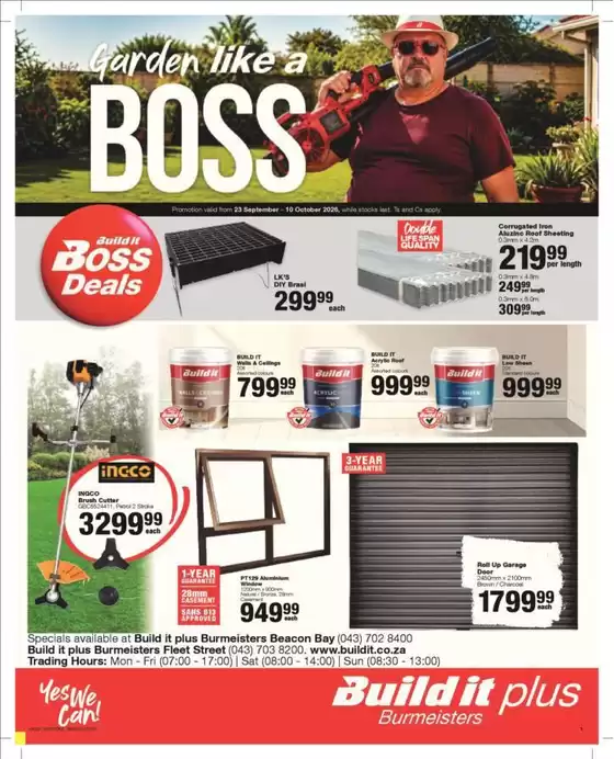 Build It catalogue in Kranshoek | Save now with our deals | 2026-09-23T00:00:00.000Z - 2026-10-10T00:00:00.000Z