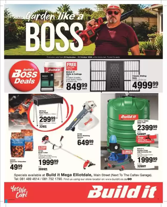 Build It catalogue in Kranshoek | Exclusive deals and bargains | 2026-09-23T00:00:00.000Z - 2026-10-10T00:00:00.000Z
