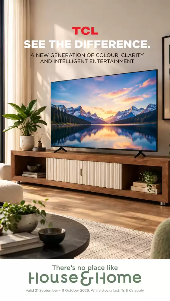 House & Home catalogue | Current special promotions | 2026-09-21T00:00:00.000Z - 2026-10-11T00:00:00.000Z