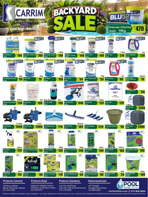 K Carrim catalogue in Kleinmond | Attractive special offers for everyone | 2026-09-22T00:00:00.000Z - 2027-03-01T00:00:00.000Z