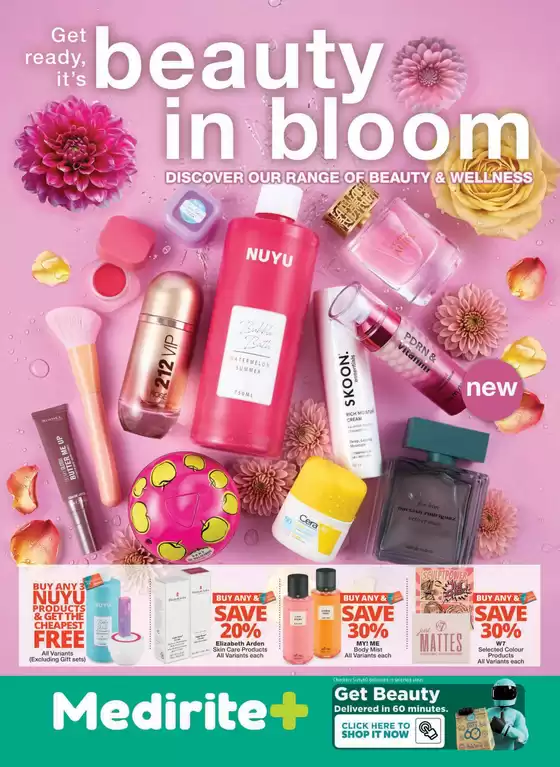 MediRite catalogue in Grabouw | Beauty In Bloom | 2026-09-22T00:00:00.000Z - 2026-10-18T00:00:00.000Z