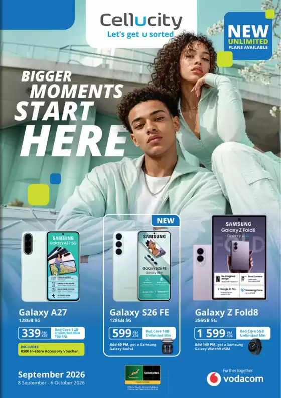 Cellucity catalogue | Bigger Moments Start Here | 2026-09-22T00:00:00.000Z - 2026-10-06T00:00:00.000Z