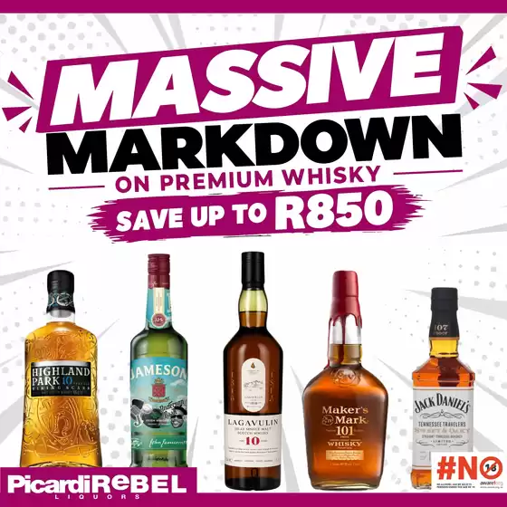 Picardi Rebel catalogue in Kempton Park | Massive Markdown | 2026-09-22T00:00:00.000Z - 2026-10-06T00:00:00.000Z
