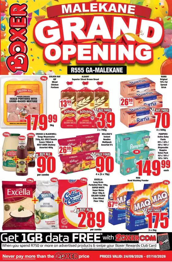 Boxer catalogue | Melakane Grand Opening | 2026-09-21T00:00:00.000Z - 2026-10-07T00:00:00.000Z