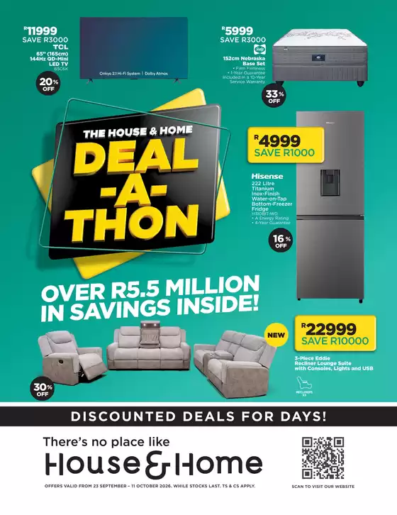 House & Home catalogue | Promotions House & Home | 2026-09-23T00:00:00.000Z - 2026-10-11T00:00:00.000Z