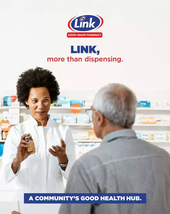 Link Pharmacy catalogue | Great discounts on selected products | 2026-09-24T00:00:00.000Z - 2026-10-08T00:00:00.000Z